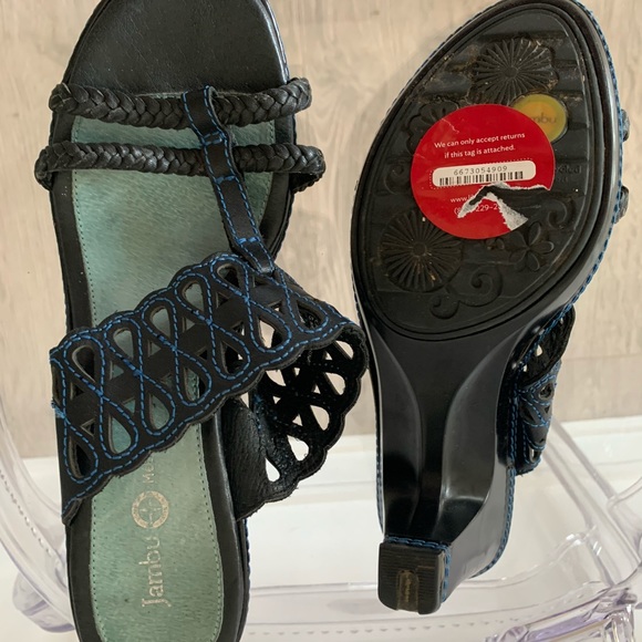 ✅ $5 ADD-ON ONLY ✅ Jambu Dutch Metro Designs Black Heels 6.5 🌷✅ $5 ADD-ON ONLY✅ - Picture 3 of 9